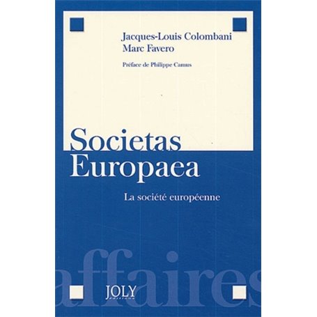 societas europaea. la société européenne