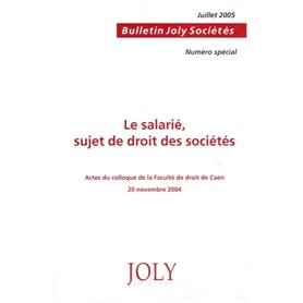 le salarié : sujet de droit des sociétés