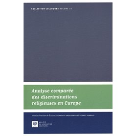 ANALYSE COMPARÉE DES DISCRIMINATIONS RELIGIEUSES EN EUROPE