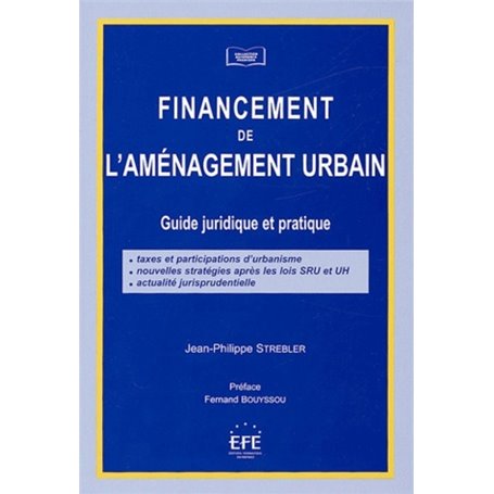 FINANCEMENT DE L'AMÉNAGEMENT URBAIN