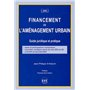 FINANCEMENT DE L'AMÉNAGEMENT URBAIN