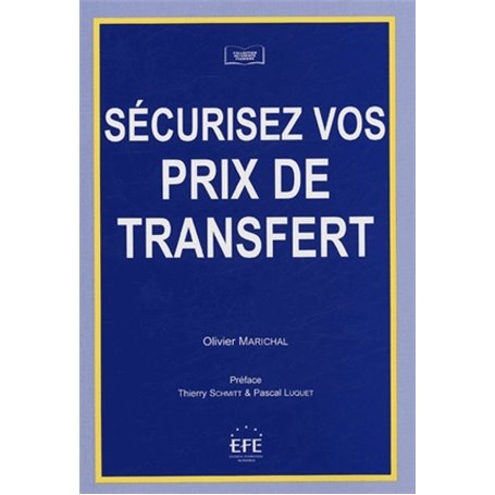 SÉCURISEZ VOS PRIX DE TRANSFERT