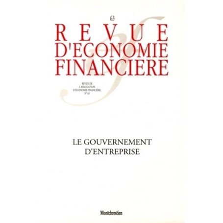 Le gouvernement d'entreprise