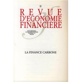 La finance carbone - N° 83 - Mars 2006