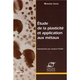 Etude de la plasticité et application aux métaux