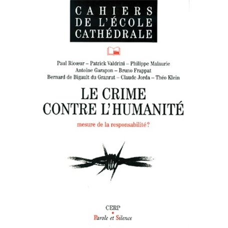 Crime contre l'humanite 33