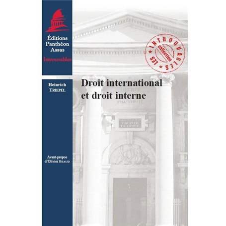 DROIT INTERNATIONAL ET DROIT INTERNE