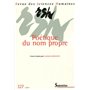 Poétiques du nom propre