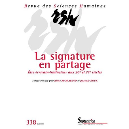 La Signature en partage - N° 338 2/2020