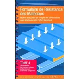 Formulaire de résistance des matériaux - Tome 4