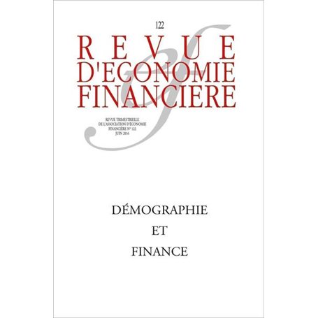 Démographie et finance - N°22 Juin 2016