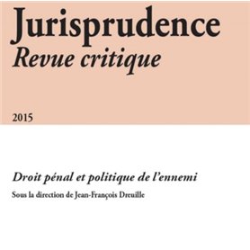 JURISPRUDENCE - REVUE CRITIQUE 2015