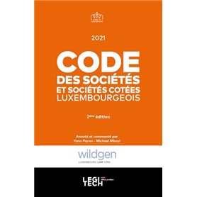 Code des sociétés et sociétés cotées luxembourgeois 2021