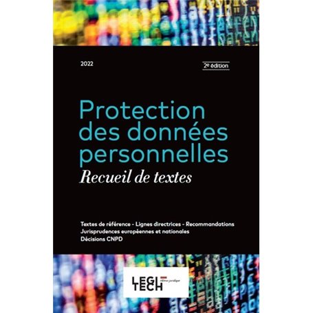 Protection des données personnelles