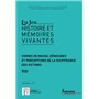 Histoire et mémoires vivantes- revue En jeu juin 2016 n°7