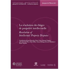 la résolution des litiges de propriété intellectuelle