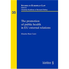 The promotion of public health in EU external relations