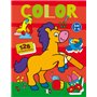 Color avec autocollants - 3-6 ans - Vol 2