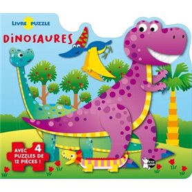 Livre Puzzle Dinosaures