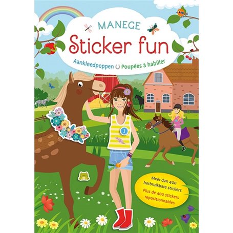 Manege Sticker Fun - Poupées à habiller