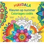 Mandala  - coloriages codés (oblong avec rabats)