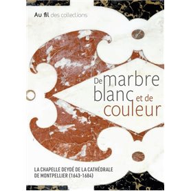 De marbre blanc et de couleur.