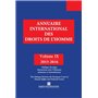 ANNUAIRE INTERNATIONAL DES DROITS DE L HOMME IX 2015-2016