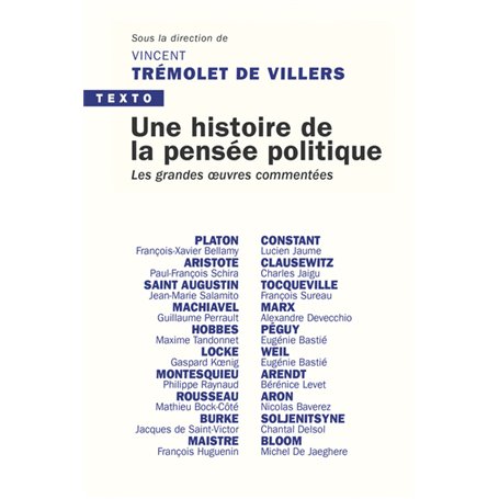 Une histoire de la pensée politique