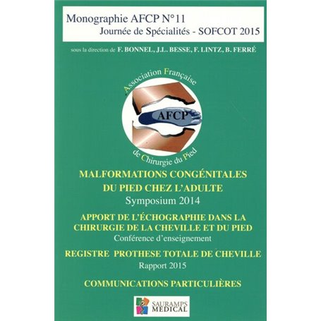 MALFORMATIONS CONGENITALES DU PIED CHEZ L ADULTE-AFCP N 11