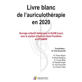 LIVRE BLANC DE L AURICULOTHERAPIE EN 2020