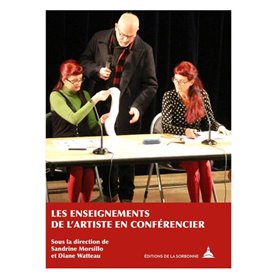 Les enseignements de l'artiste en conférencier