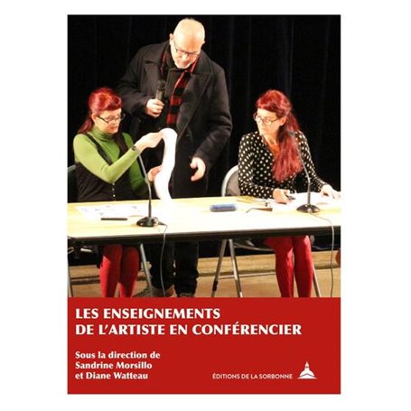 Les enseignements de l'artiste en conférencier