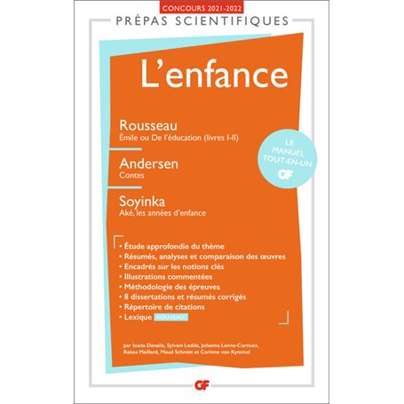 L'enfance - Prépas scientifiques 2022