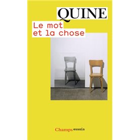 Le mot et la chose