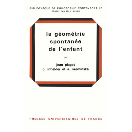 La géométrie spontanée de l'enfant