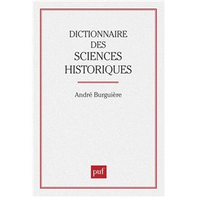 Dictionnaire des sciences historiques