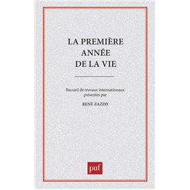 La première année de la vie