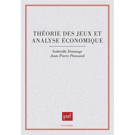 Théorie des jeux et analyse économique