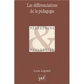 Les différenciations de la pédagogie