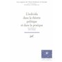 L'individu dans la théorie et la pratique politique