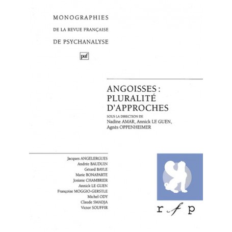 Angoisses : pluralité d'approches. Volume 2