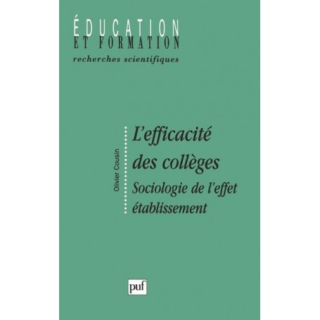 L'efficacité des collèges