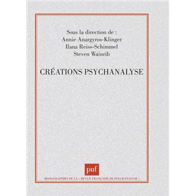 Créations, psychanalyse