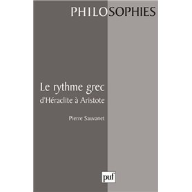 Le rythme grec d'Héraclite à Aristote