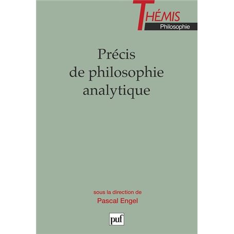 Précis de philosophie analytique