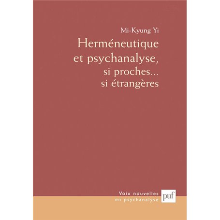 Herméneutique et psychanalyse