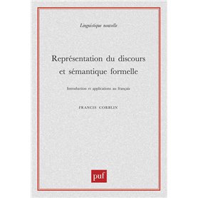 Représentation du discours et sémantique formelle