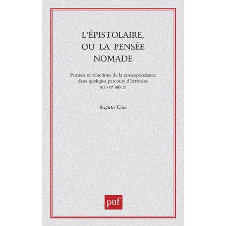 L'épistolaire ou la pensée nomade