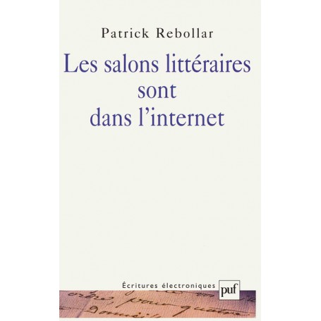 Les salons littéraires à l'heure d'internet (titre provioire)