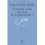 Comment écrire l'histoire de la philosophie ?